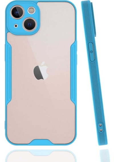 Apple Uyumlu  iPhone 13 Mini Kılıf Zore Parfe Kenarları Pastel Renk Silikon Kılıf