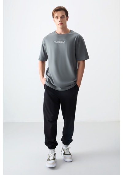 Air Jones Tommy Life Haki %100 Pamuk Kalın Yumuşak Dokulu Oversize Fit Baskılı Erkek T-shirt - 88356 Haki Air Jones Tommy Life Haki %100 Pamuk Kalın Yumuşak Dokulu Oversize Fit Baskılı Erkek T-shirt - 88356 Haki