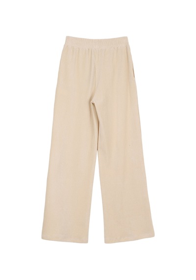 Discovery Expedition D6wl-ea3583 Krem Geniş Fit Fitilli Kadın Sweatpant Ekru