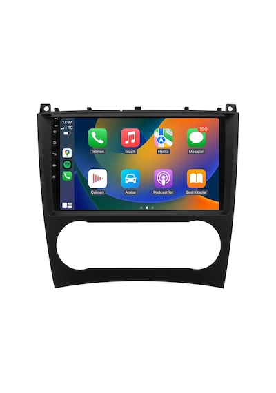 Mercedes Benz C Class W203 Android Multimedya Carplay 9 İnc Hd