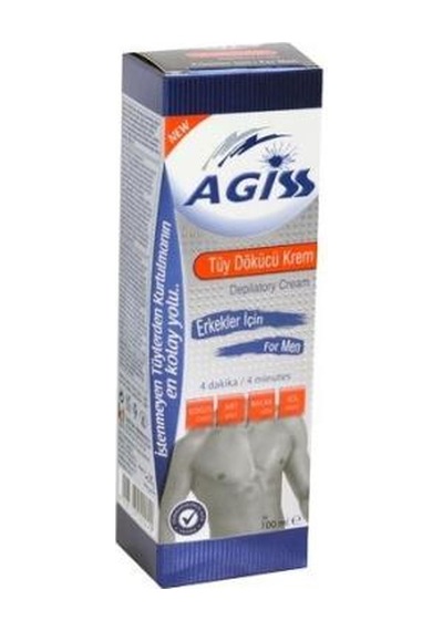 Agiss Tüy Dökücü Krem 100 Ml Erkekler İçin
