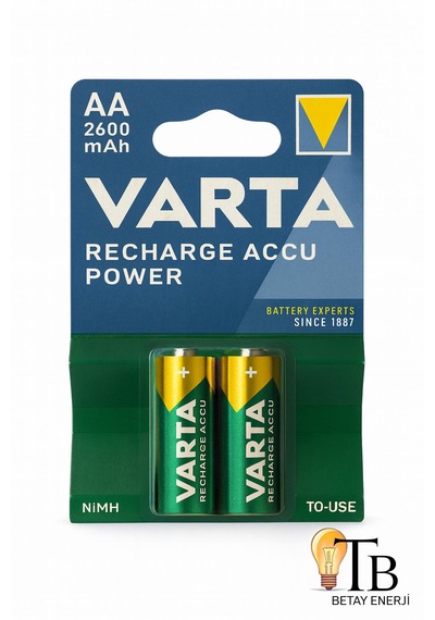 Varta Aa 2600 Mah Şarj Edilebilir Pil