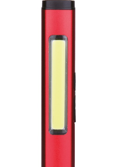 Usb Şarlı Kalem Şeklinde Fener Flaş Kamp Feneri Kamp Lambası 800lümen Alüminyum Gövde Mıknatıslı Kırmızı