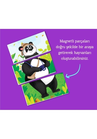 Mucit Karınca Magnet Puzzle Dikkat Geliştiren Zeka Oyunu