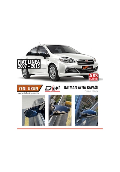 Fiat Linea Yarasa Ayna Kapağı Abs Plastik(2007 - 2015)