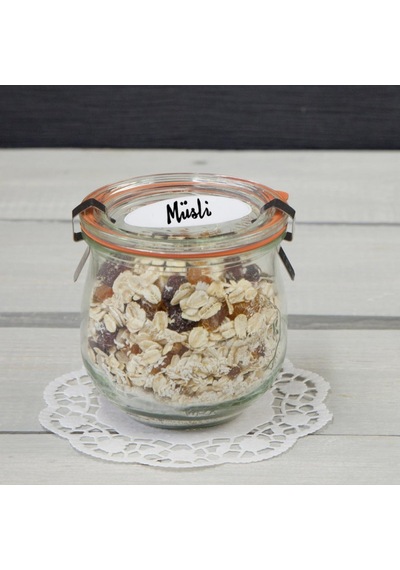 Weck Lale Cam Saklama Kavanozu 370 ML