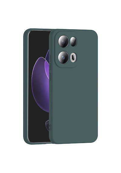 Oppo Reno 13 Pro Kılıf Yumuşak Silikon Kamera Korumalı Lansman Celikaksesuar Siyah