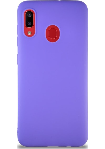Samsung Galaxy A30 Kilif Soft Premier Renkli Silikon Kapak 496038998