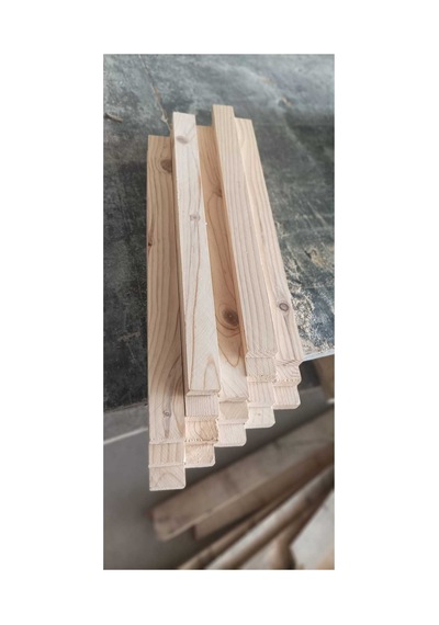 Silinmiş Çam Çıta 5 Adet 2 Cm X 4 Cm X 25 Cm - 262969955 400 x 2500