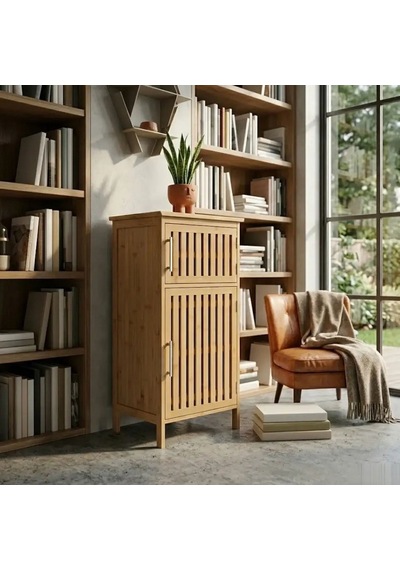 Panalı Pnl-b10303 Pc Bambu Dolap