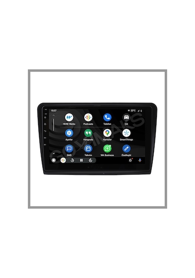 Govimaks Skoda Super B 2009-2015 Uyumlu 2 Gb Ram 32 Gb Hafıza Androıd Multımedıa Teyp 10.1"
