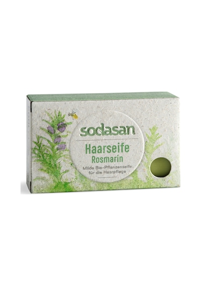 Organik Katı Saç Sabunu Biberiye 100 Gr