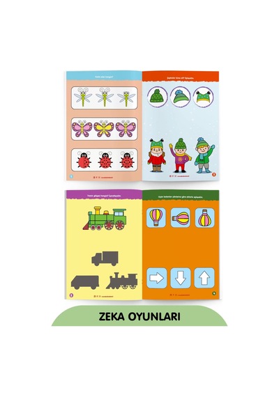 Çocuk Akademi Tüm Yaz Sil Serisi Ve 5 Cırt Cırtlı Aktivite Eğitici Kitap