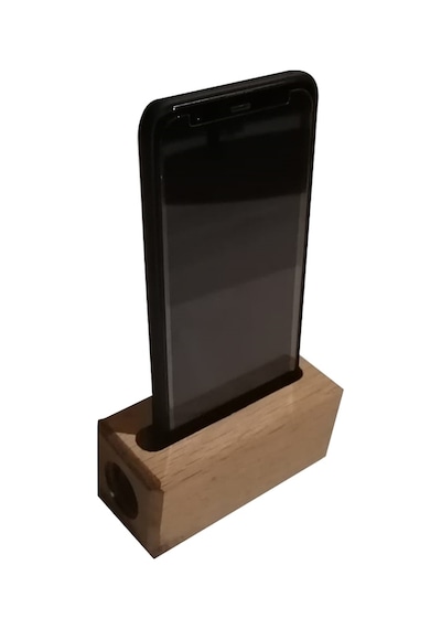 Ses Yükseltici Ahşap Cep Telefon Standı