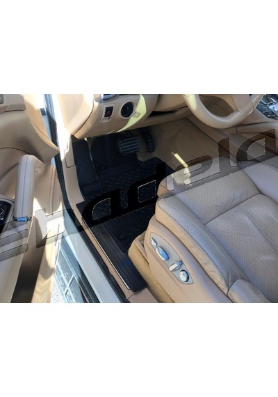 Porsche Cayenne 2011-2018 3D Havuzlu Sert Kaucuk Paspas Paspas