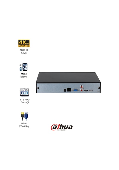 Nvr2104-4ks3 4 Kanal 4k Güvenlik Kamera Kayıt Ünitesi