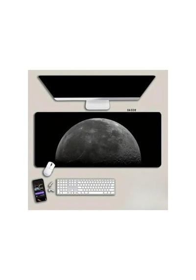 Siyah Kaymaz Alt Tabanlı Xxl Mouse Pad - 90x40 Cm