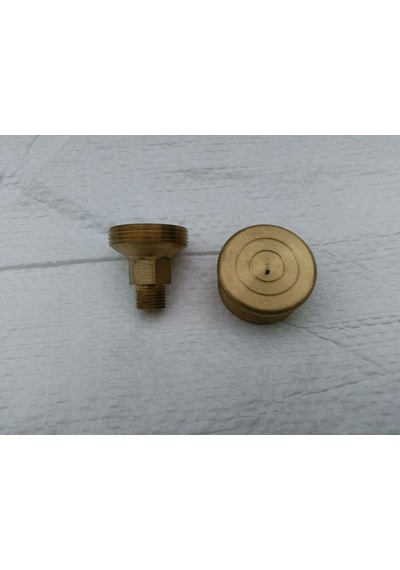 Sarı Pirinç Grasörlük - Gresörlük Yağı Haznesi - Yağlama Gresörlüğü NO:1 40 MM