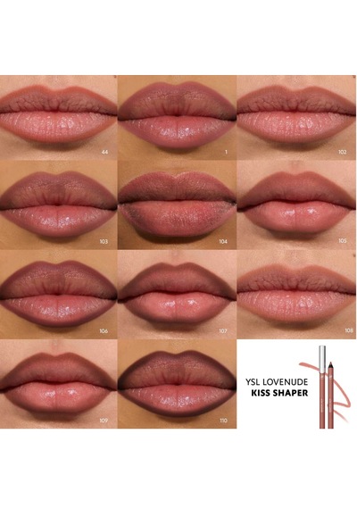 Yves Saınt Laurent Ysl Lovenude Kiss Shaper Şekillendirme Etkili Dudak Kalemi 110 - Lip Liner 1 Diğer