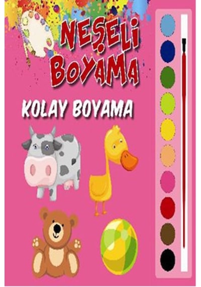 Neşeli Boyama Kolay Boyama- Parıltı Yayınları