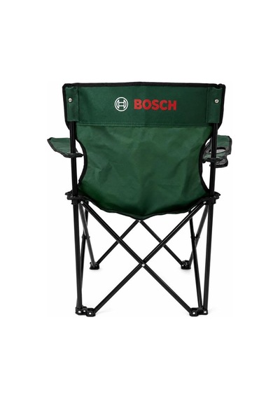 Bosch Kamp Sandalyesi Katlanabilir Metal İskelet Dayanıklı Polyes Yeşil