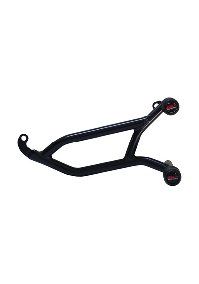 GP Kompozit  Bajaj Pulsar NS 200 2011-2021 Uyumlu Motor Koruma Demiri Siyah