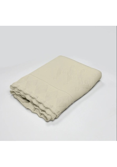 Bistyle Battaniye Triko Knitwear Colors Taş 85x110-12488 Çok Renkli