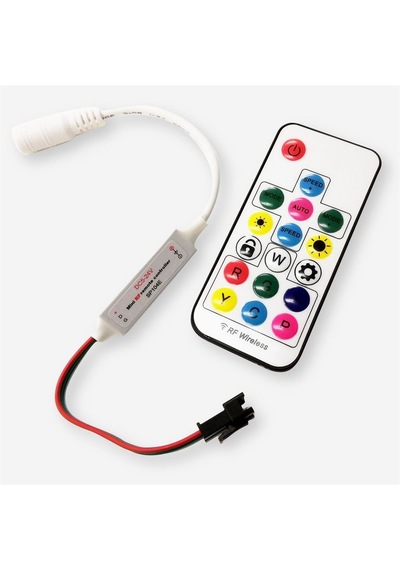 Sp104e Uzaktan Kumandalı 5-12-24 Volt Rf Piksel Led Animasyon Kumandası Als-040838