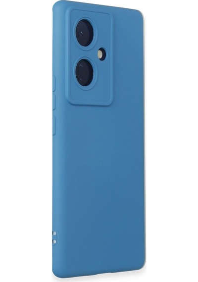 Hnrlıshp Newface Vivo V29 Lite Kılıf Nano İçi Kadife Silikon - Mavi