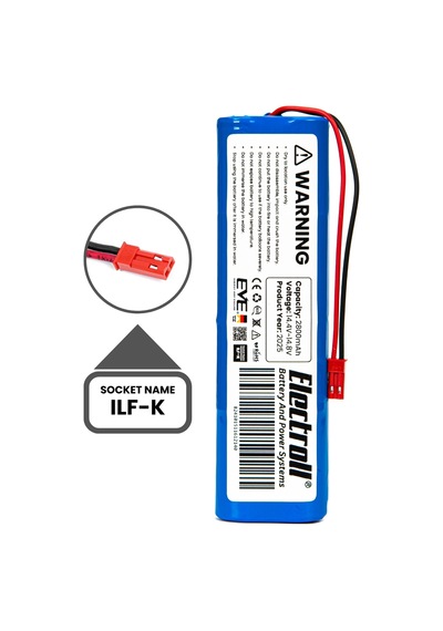 Ilife V3s Pro Uyumlu Batarya Yüksek Kapasite 2800mah Pil Robot Süpürge Bataryası Değişimi