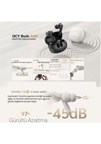 Qcy Buds ANC HT15 Bluetooth Kulaklık
