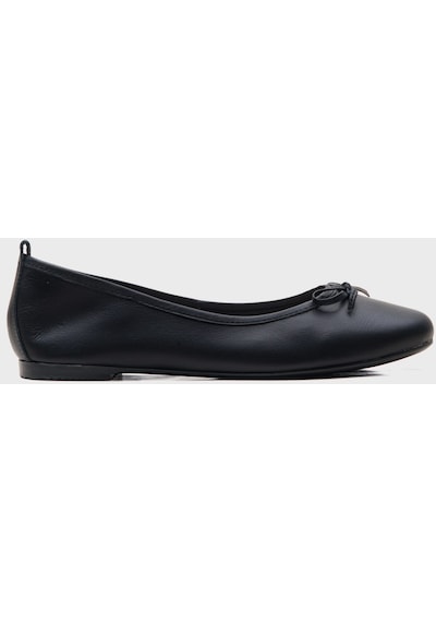 Luvishoes Cilt Kadın Babet Siyah