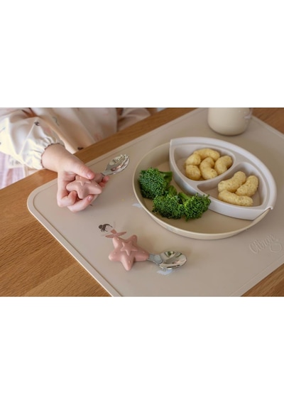 Citron Silicone Placemat Rectangle Mama Altlığı - Ballerina