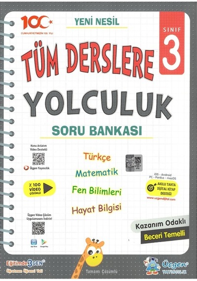 Üçgen 3.sınıf Tüm Derslere Yolculuk + Bil Bul Eğlen