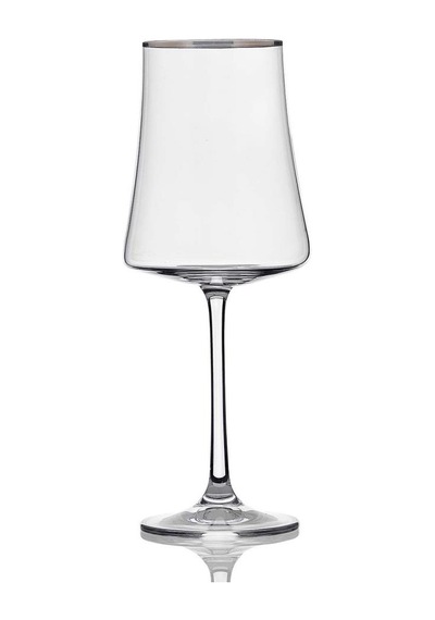 Schafer Xtra Ayaklı Kadeh 6 Parça-platin Gümüş