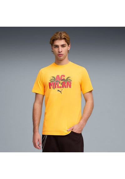 Puma Ac Mılan Ftblculture Erkek Tişört 784718 06 Sarı