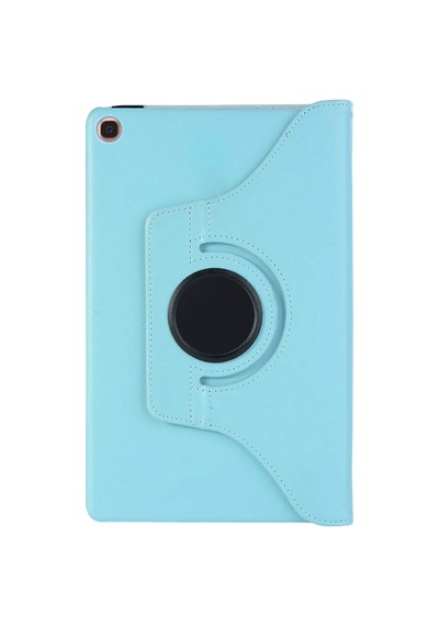 Huawei Mediapad T3 7'' İçin Kılıf 360 Rotating Stand Deri Mavi Mediapad T3 7'' İle Uyumlu Kılıf - Mavi
