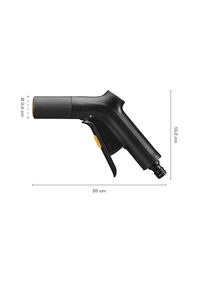 Fiskars Sulama Tabancası Düz Tip Sert Püskürtme S.53.hrt.fıs.1070838