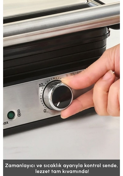 Karaca Toastmate Grill 2000 W 6 Dilim Izgara Tost Makinesi