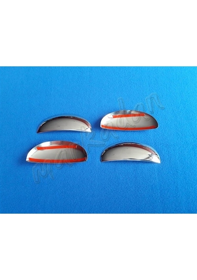 Peugeot 206 Krom Kapı Kolu 1998-2012 4 Kapı Paslanmaz Çelik