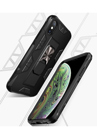 Apple Uyumlu iPhone XS 5.8 Kılıf Wolverine Armour Case