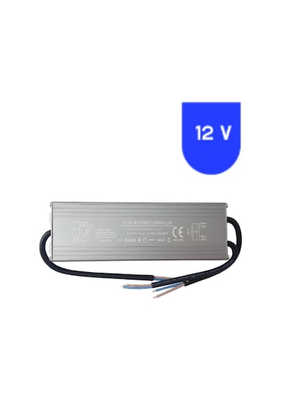 12 Volt 5 Amper Dış Mekan Metal Kasa Trafo Ip67