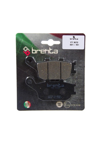 Brenta 431-161 2004-2005 Honda Cbr 1000 Rr Uyumlu Arka Fren Balatası Organik Balata 02620113
