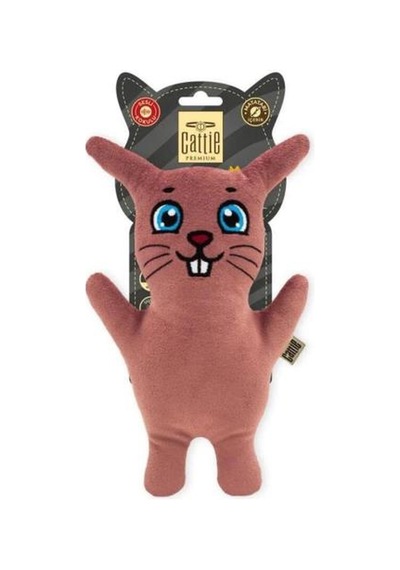 Cattie Matatabi İçerikli Kedi Oyuncağı Peluş Tavşan 20cm