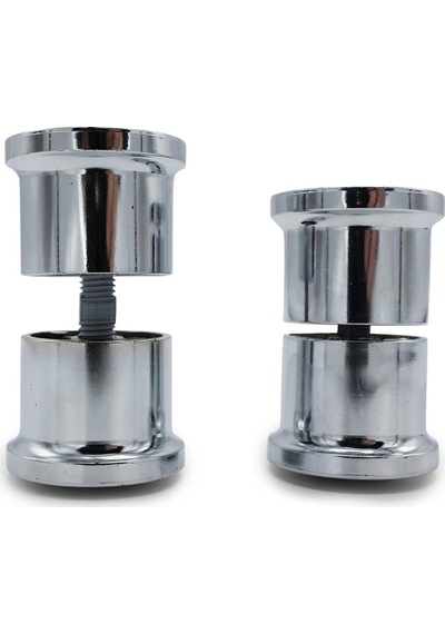 10 Mm Bir Çift Cam Kabin Kolu Krom Duşakabin Kolu Abs Üzeri Krom Kaplama Cam Diğer