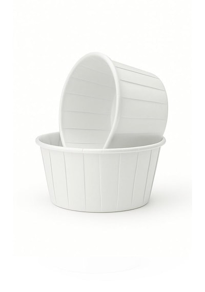 Muffin Kek Kapsülü Beyaz Mini 50'li Cupcake Kalıbı, Kağıt Muffin Kapsülü, Kek Kalıbı, Muffin Cup