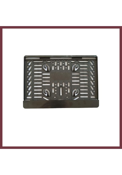 Storeşahin Çıtalı Kare Plastik Plakalık Motosiklet Plaka Altlığı 25x16cm Shn0720