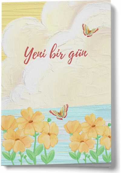 Yeni Bir Gün Mini Defter Çok Renkli
