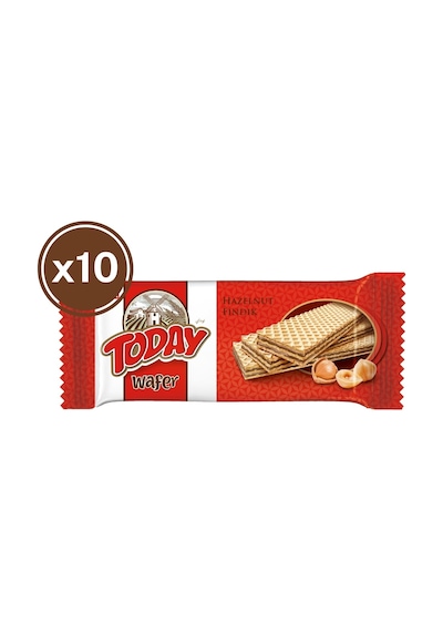 Today Gofret Fındıklı 10 x 130 G