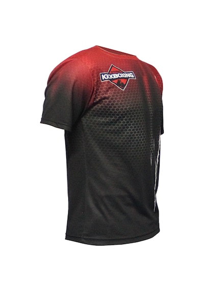 Dosmai Panther Power Dijital Baskılı Spor T-shirt Kırmızı Pst007